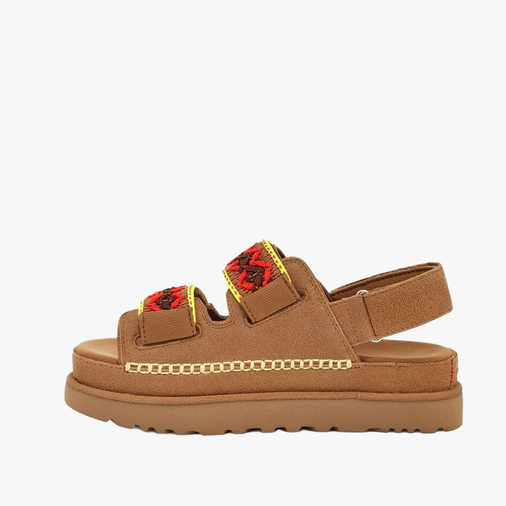 Femme Sandale UGG Goldenstar Heritage Braid à plateforme
